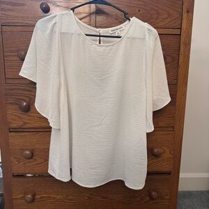 Perseption Concept White Blouse - Size S; Never worn